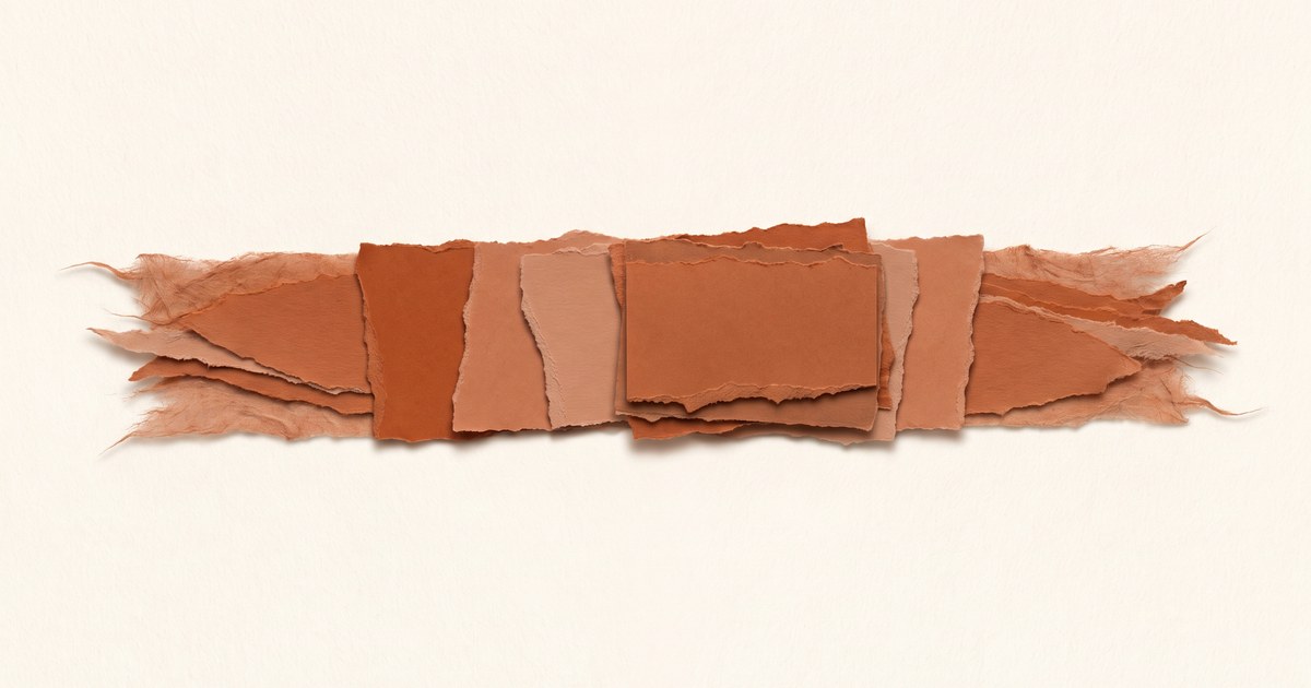 Papierschnitt: ein waagerechtes Band in sieben unterschiedlich dichte Abschnitte geteilt — die Liegezonen einer Matratze
